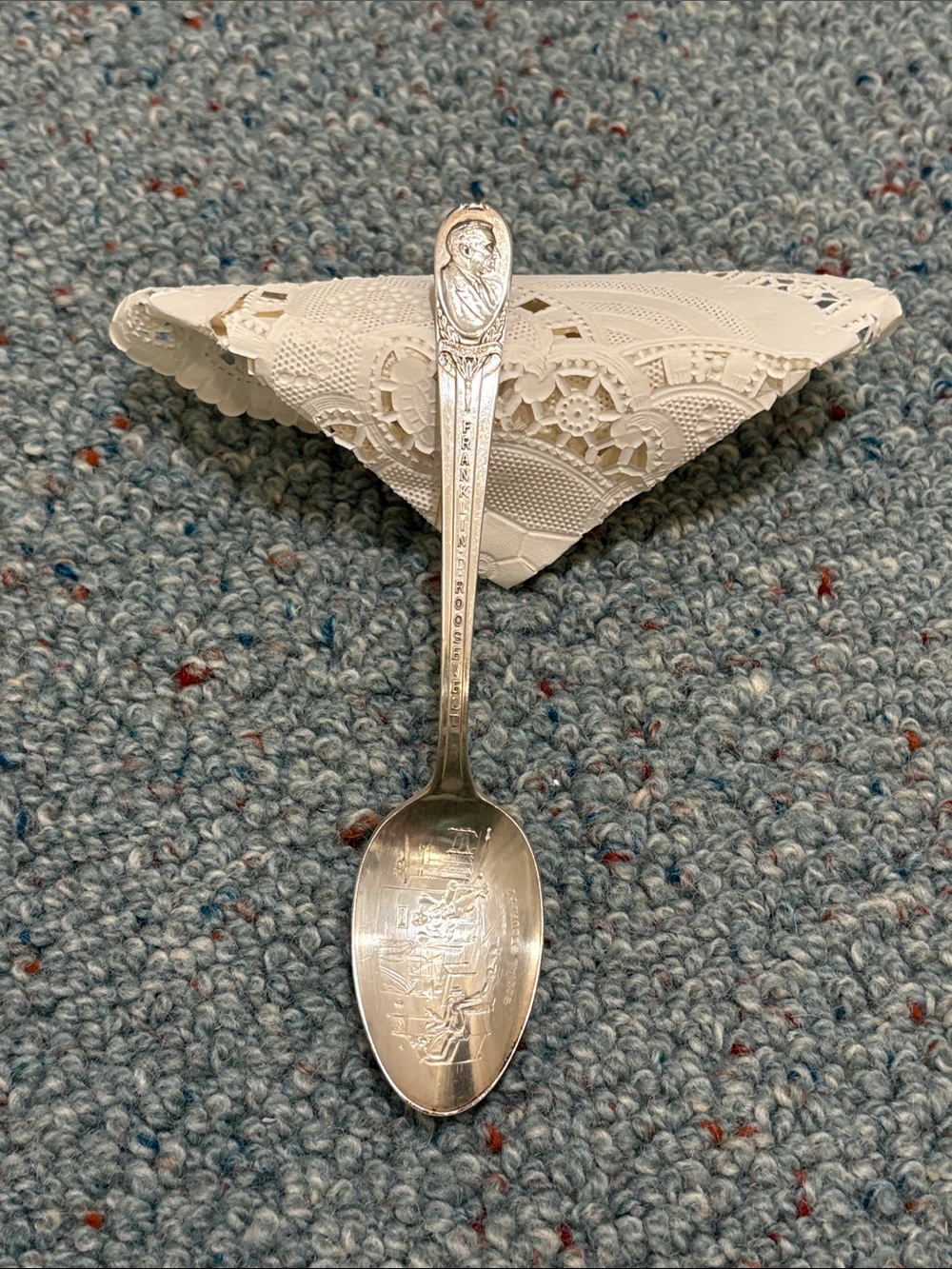 William Rogers. Presidential spoons series: Franklin Roosevelt